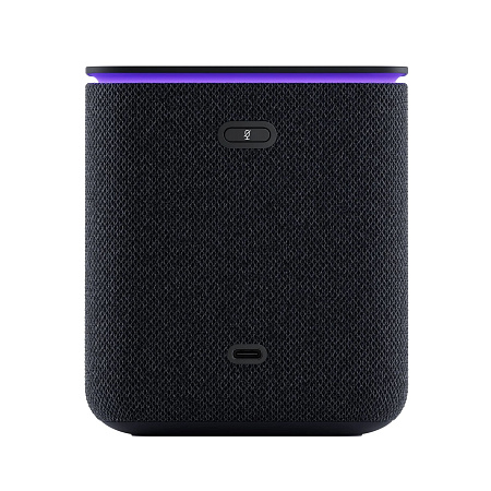 Умная колонка Яндекс Станция Миди с Алисой на YaGPT, с Zigbee, черный (24Вт)