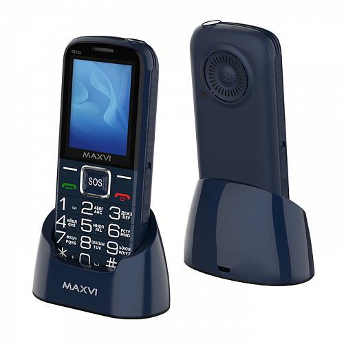 Телефон Maxvi B21ds Blue