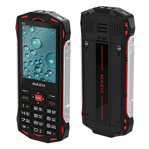 Телефон Maxvi R3 Red