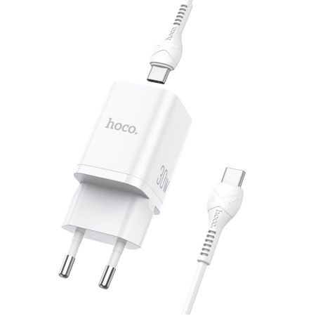 СЗУ Type-c 30W HOCO N13 White
