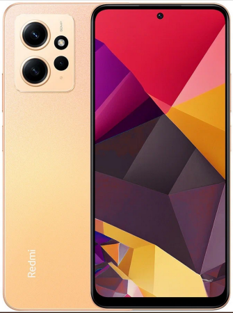 Смартфон Xiaomi Redmi Note 12 4/128Гб Sunrise Gold