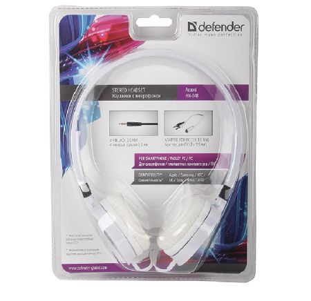  Наушники Defender Accord HN-048 White