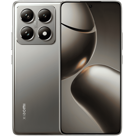 Смартфон Xiaomi 14T Pro 12/512Гб Global, Dual nano SIM, Titan Gray Leica, No Charging        