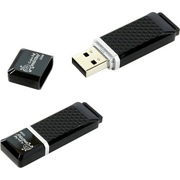 Flesh USB 2.0 - 32Gb SmartBuy Quartz series Black