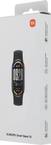 Фитнес-трекер Xiaomi Smart Band 10 1.72", черный