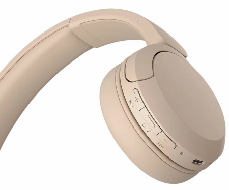 Наушники Bluetooth Sony WH-CH520 бежевый
