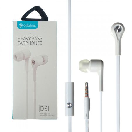 Наушники Celebrat D3 White