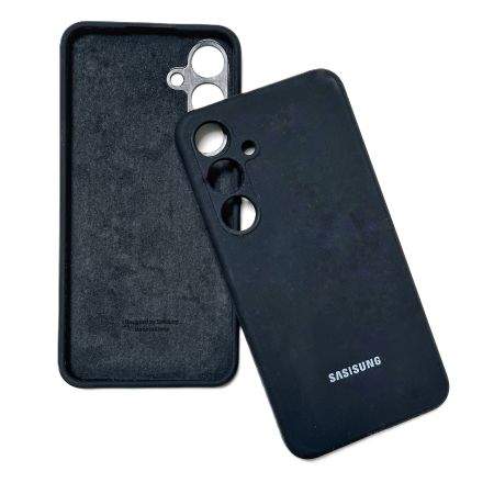 Накладка Samsung S24+ черный Silicone case