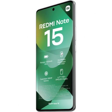 Смартфон Xiaomi Redmi Note 15 NFC 8/256Гб Global, Dual nano SIM,Forest Green
