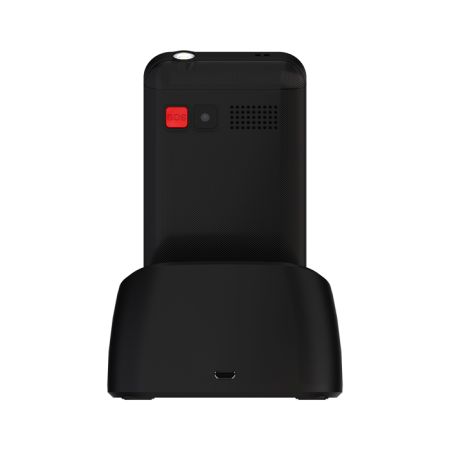 Мобильный телефон MAXVI B231ds, 2.31”, 1400 mAh Черный+Док-станция