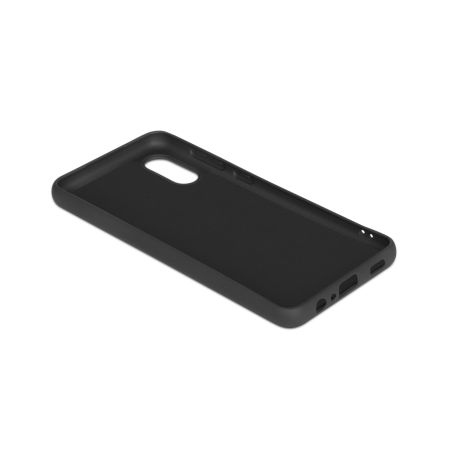Накладка Samsung A022 A02 (2021) Черный DF sOriginal   