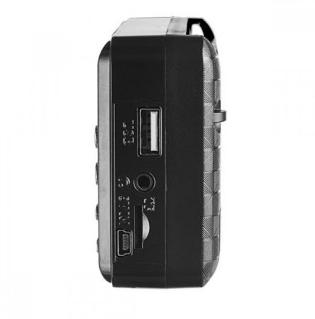 Радиоприемник Perfeo  PALM FM+ 87.5-108МГц/ MP3/ питание USB или 18650/ черный (i90-BL)