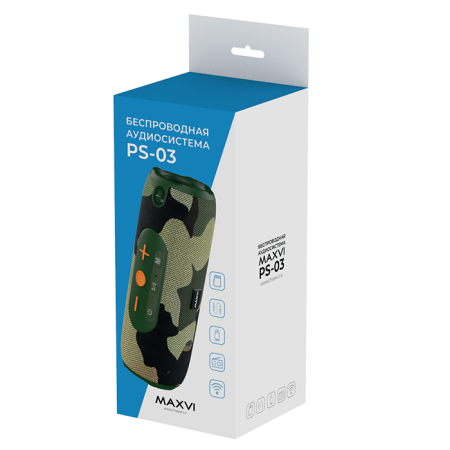 Колонка Maxvi PS-03 Green