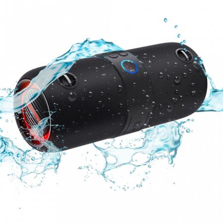 Портативная акустика Smartbuy A2, 2.0, 28Вт, Bluetooth, MP3, FM-радио, черная