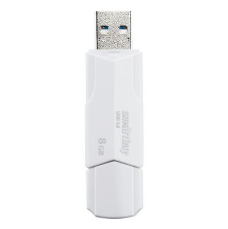 Flash USB 3.0 - 8Gb SmartBuy Clue White