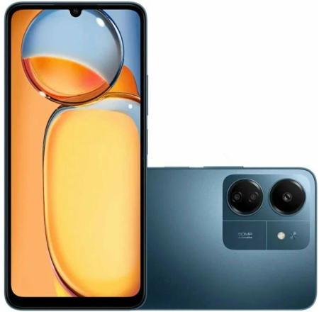 Смартфон Xiaomi Redmi 13c, 4/128Gb, Dual nano SIM, Navy Blue
