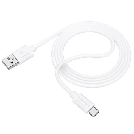 Кабель Type-C - USB 3A Borofone BX52 1m White