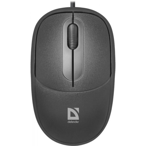 Мышь проводная DEFENDER Datum MS-980, 1000 dpi, 1,4 м Black