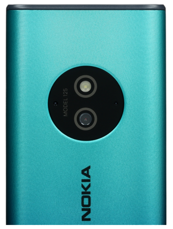 Мобильный телефон Nokia 125 (2024) DS, 2 SIM, экран 2", 1000 мА*ч Зеленый