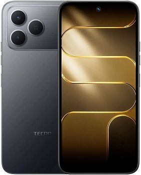 Смартфон TECNO Spark 50, 4/128 Гб, NFC, IPS, 120Гц, 7000мAч, черный