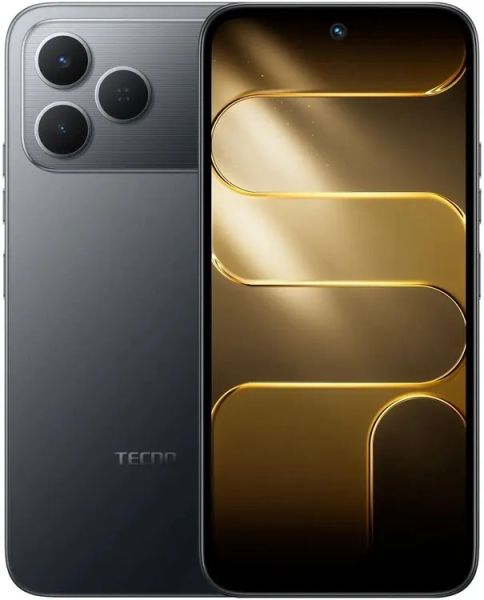 Смартфон TECNO Spark 50, 4/128 Гб, NFC, IPS, 120Гц, 7000мAч, черный