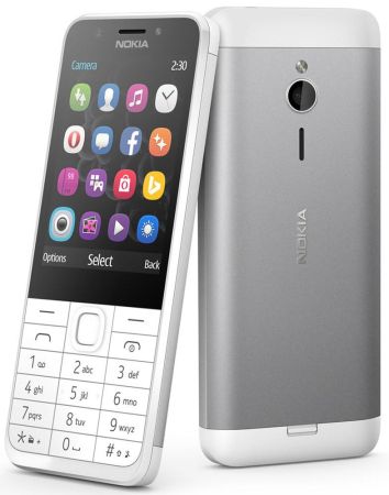 Телефон Nokia 230 Silver