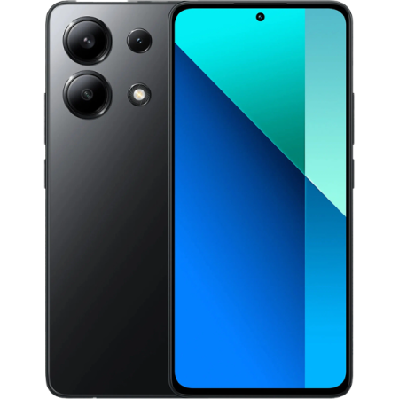 Смартфон Xiaomi Redmi Note 13 6/128Гб Global, Dual nano SIM, Midnight Black