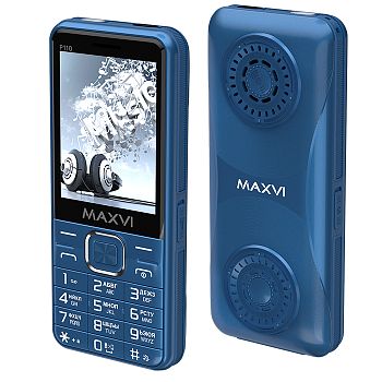 Мобильный телефон MAXVI P110, 2.8”, 2 sim-карты, 4000 mAh Marengo