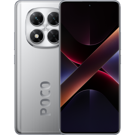 Смартфон Xiaomi Poco X7 5G 12/512Гб Global, Dual nano SIM, Silver