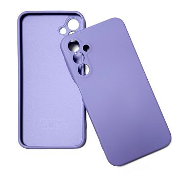 Накладка Samsung A05s лаванда с микрофиброй и закрытой камерой 
