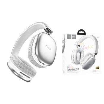 Беспроводные наушники Bluetooth HOCO W35 Silver