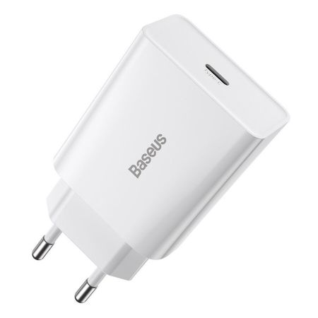 СЗУ блок 3.0A, 20W, 1Type-C Baseus Speed mini White