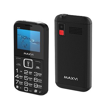 Мобильный телефон Maxvi B200, 2.0”, 2 sim-карты, 1400 mAh Black