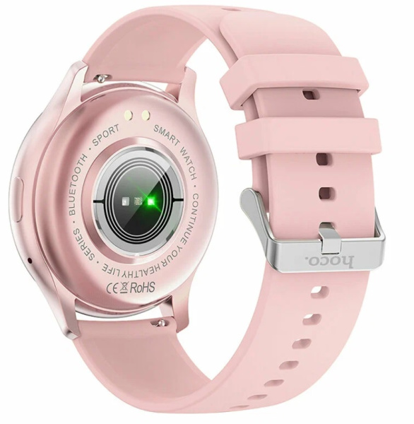 Смарт часы  Hoco Watch Y15 розовое золото