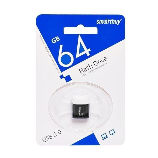 Flash USB 2.0 - 64Gb LARA Black