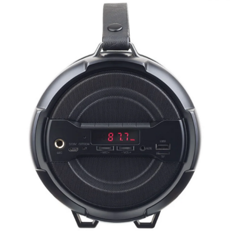 Колонка Perfeo "TERCERO" FM, MP3,microSD,USB,AUX мощность, разьем 6,3мм, 18Вт, 3000мАч Black-green