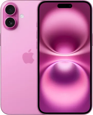 Смартфон Apple iPhone 16 128 ГБ , Розовый/Pink