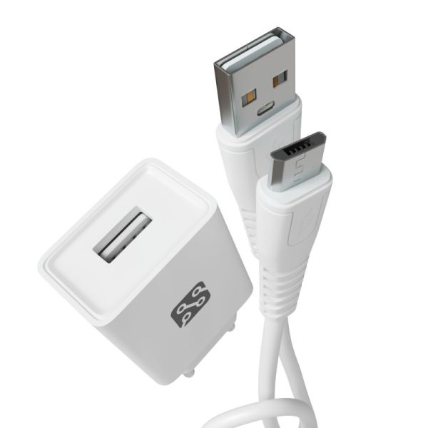 СЗУ Micro Depod DCH-011, 2.0A, 10W, 1USB, гарантия 1 год White