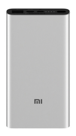 Внешний аккумулятор 10 000мАч 18вт Xiaomi Power Bank3 (PLM12ZM) Silver