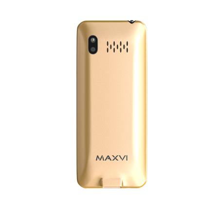Телефон Maxvi P15 Gold