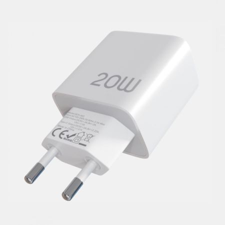 СЗУ блок Depod DCH-003, 3.0A, 20W, USB (1шт) + Type-C (1шт) гарантия 1 год White