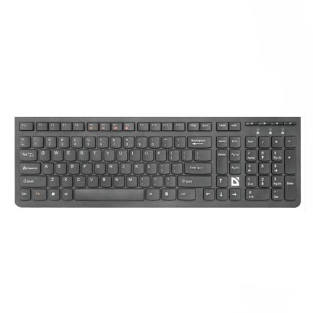Клавиатура беспроводная Defender, UltraMate, SM-535 мембранная Black