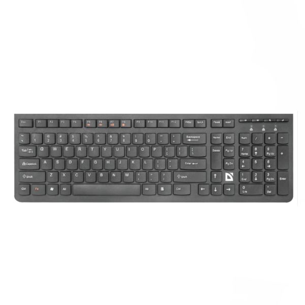 Клавиатура беспроводная Defender, UltraMate, SM-535 мембранная Black
