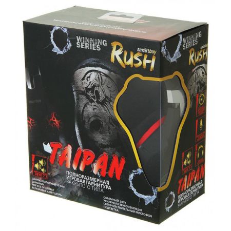 Наушники SmartBuy RUSH TAIPAN SBHG-3200 Black-Red