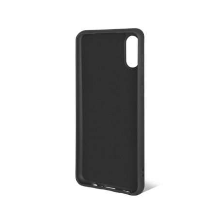 Накладка Samsung A022 A02 (2021) Черный DF sOriginal   