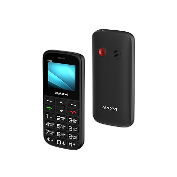 Мобильный телефон MAXVI B35, 3.5”, 2 sim-карты, 2500 mAh Черный