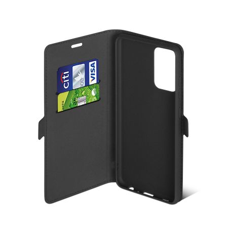 Чехол-книжка Samsung A525 черный DF sFlip