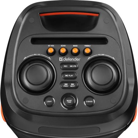 Акустическая система DEFENDER BOOMBER 20, 20Вт, Bluetooth, MP3, FM-радио черная