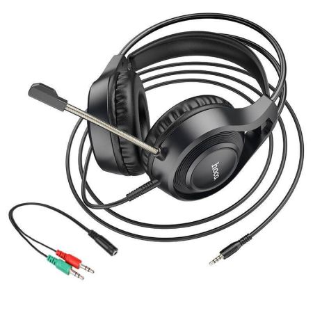 Наушники Hoco W106 Tiger gaming headset Black