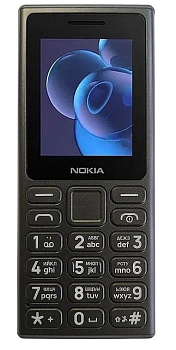 Мобильный телефон Nokia 125 (2024) DS, 2 SIM, экран 2", 1000 мА*ч Черный